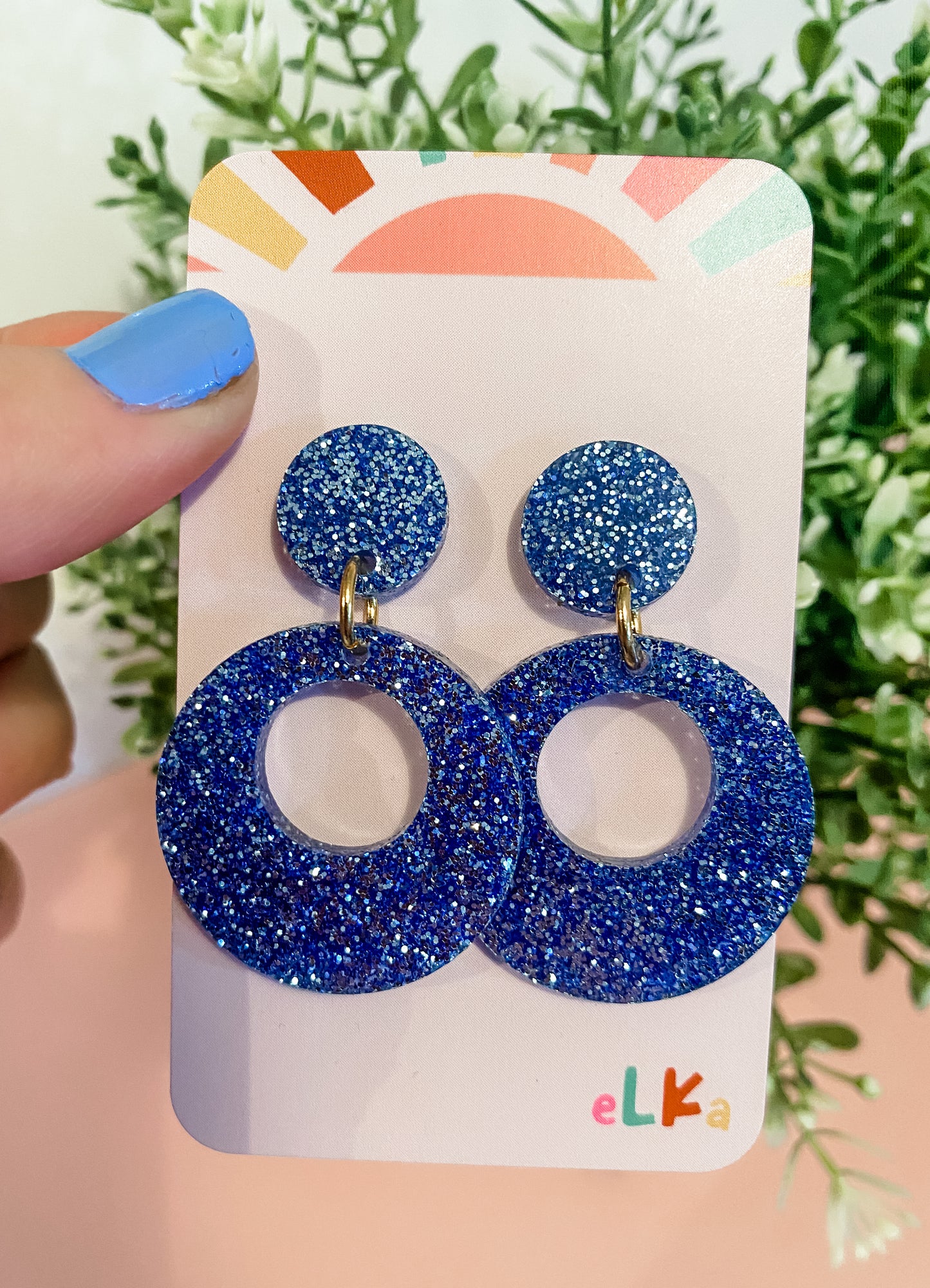 Disco Round Mini Drops - Choose your colour