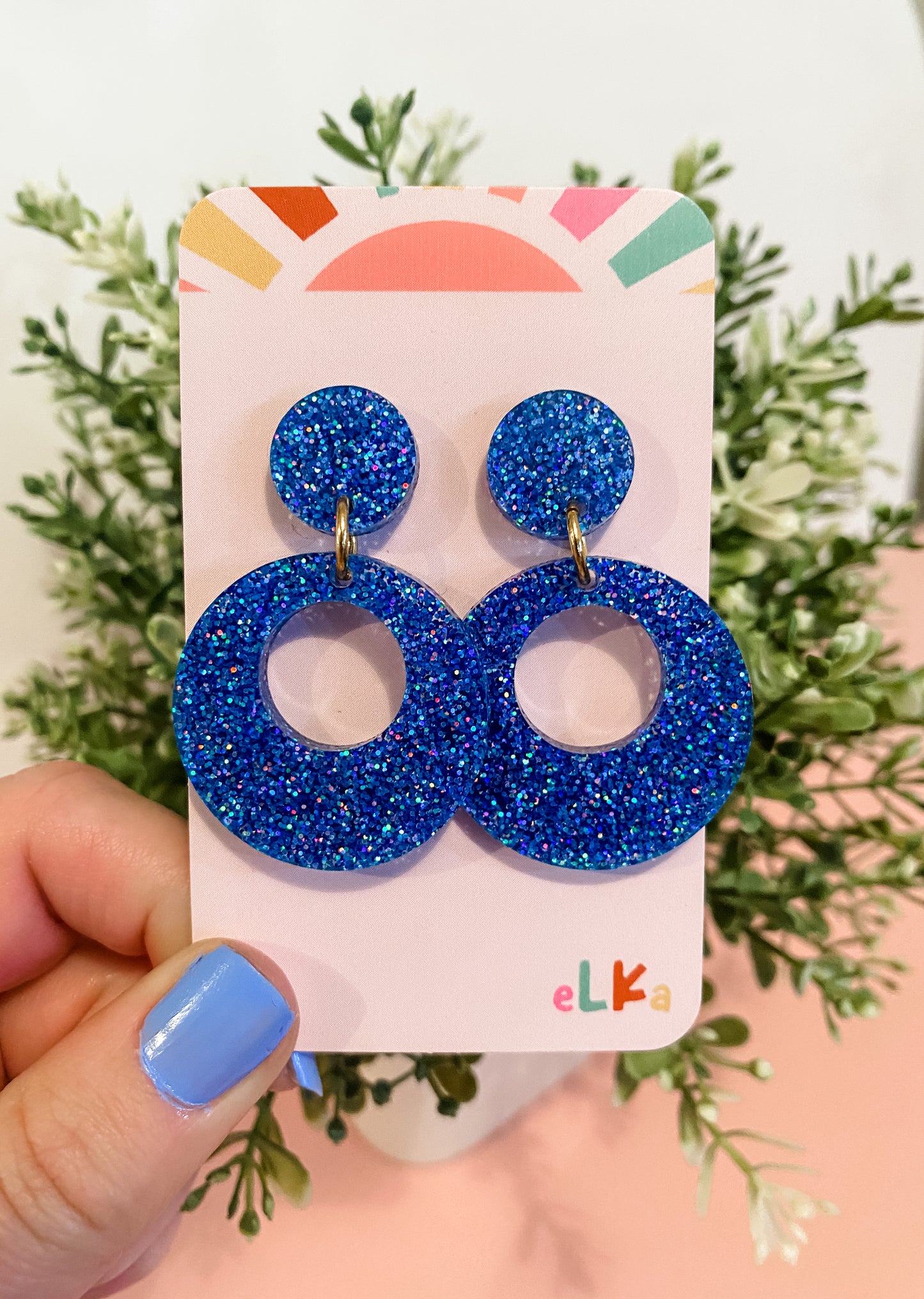 Disco Round Mini Drops - Choose your colour