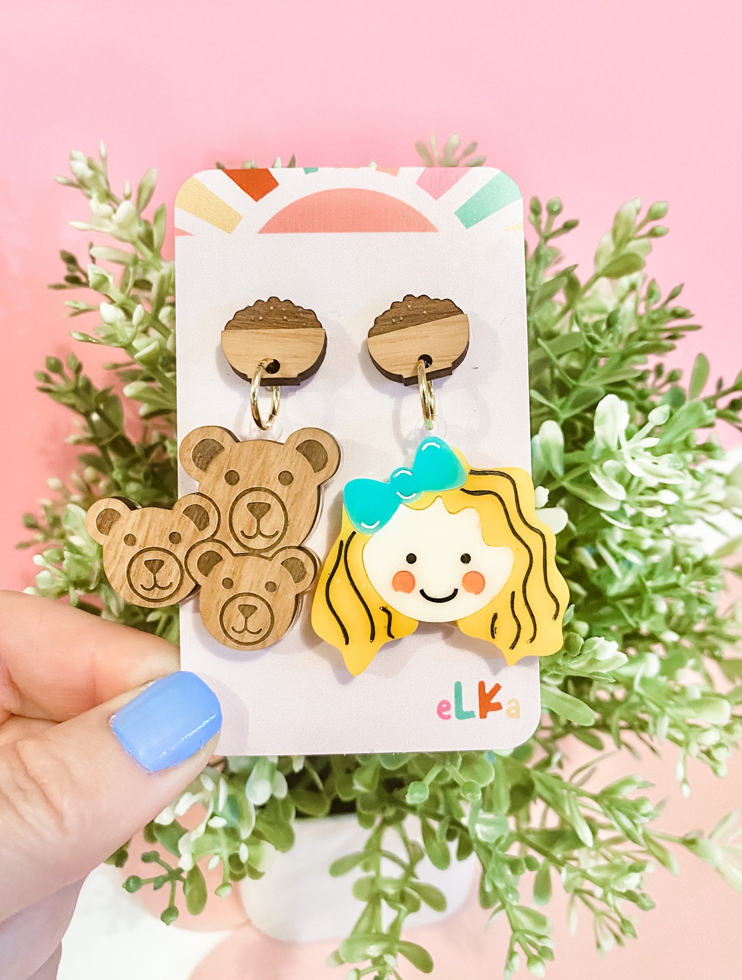 Goldilocks and The Three Bears Dangles