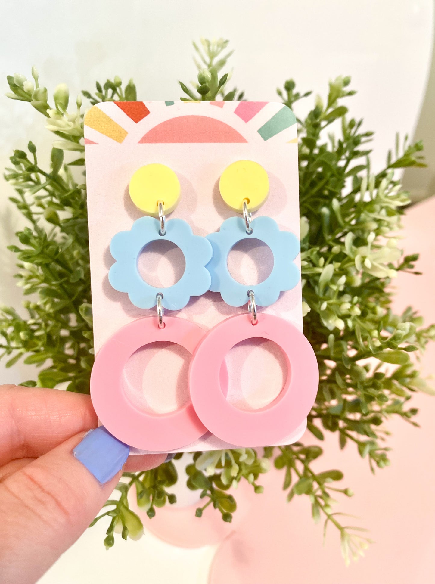 Pastel Sweet Drops Dangles