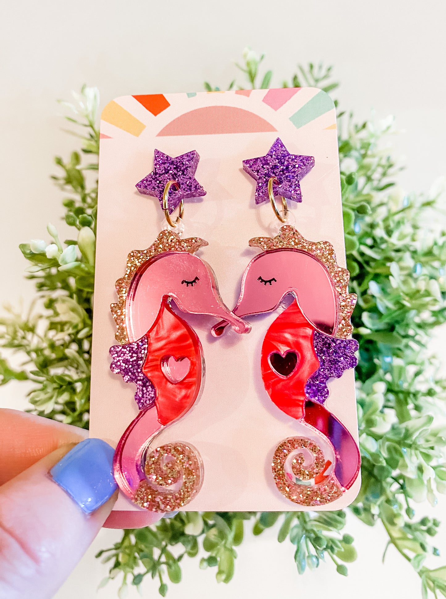Sasha Seahorse Dangle Earrings *PRE-ORDER options*