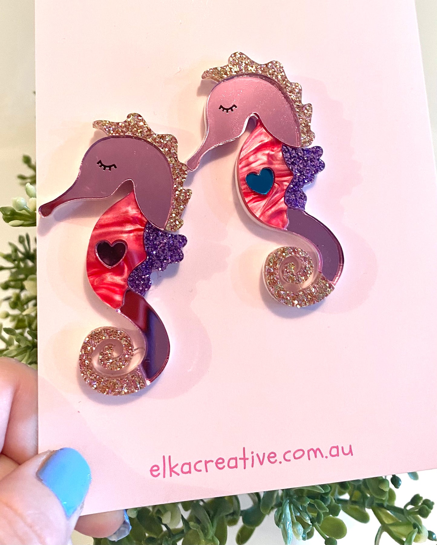 Sasha Seahorse Brooch *PRE-ORDER options*