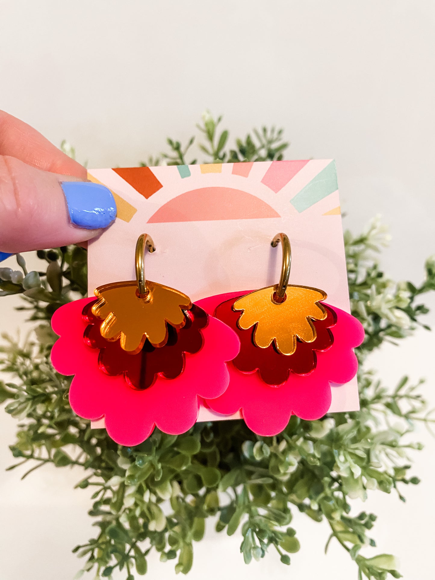 Miranda Shells Hoop Earrings - Mix and Match!!