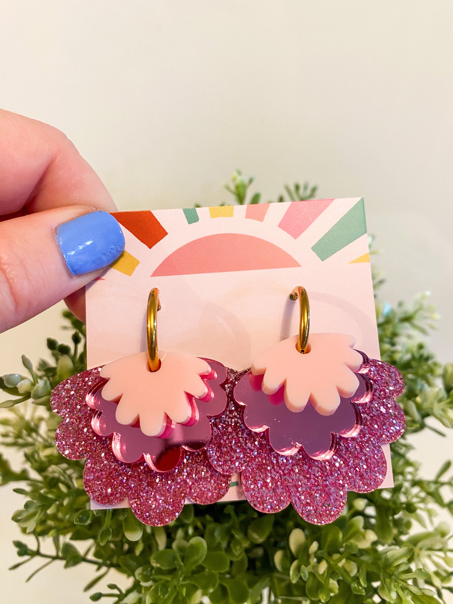 Miranda Shells Hoop Earrings - Mix and Match!!