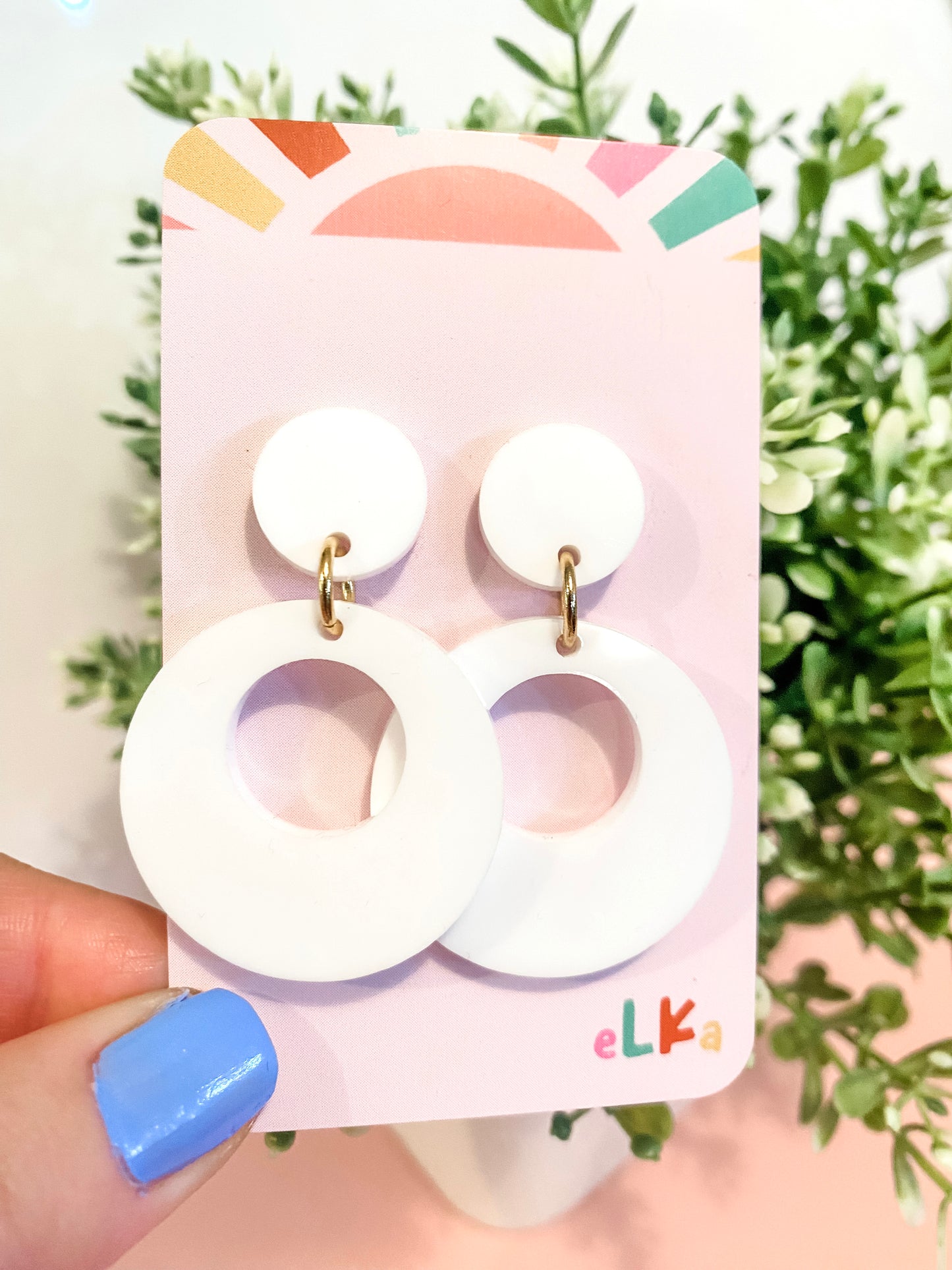 Disco Round Mini Drops - Choose your colour