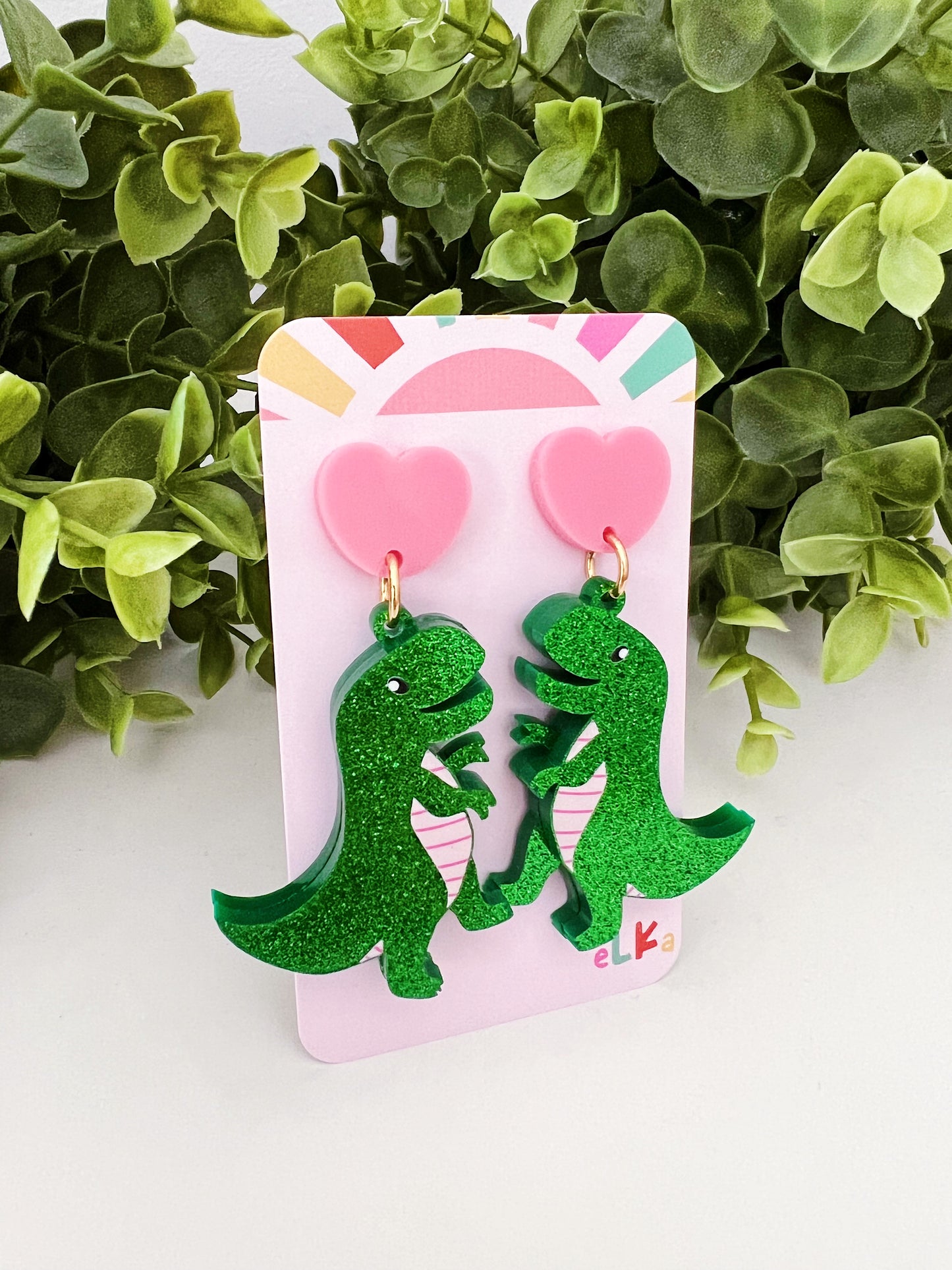 Delilah Dino Statement Dangles