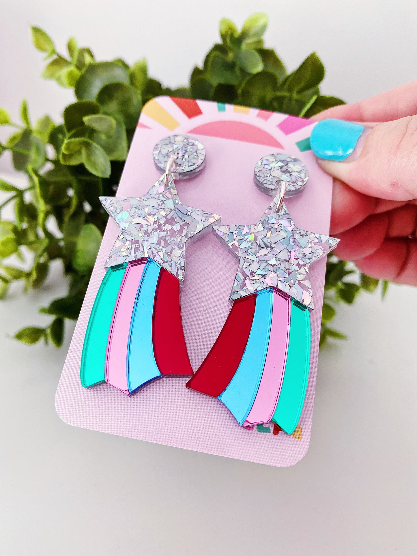 Shooting Star Dangles *NEW COLOURWAY ADDED*
