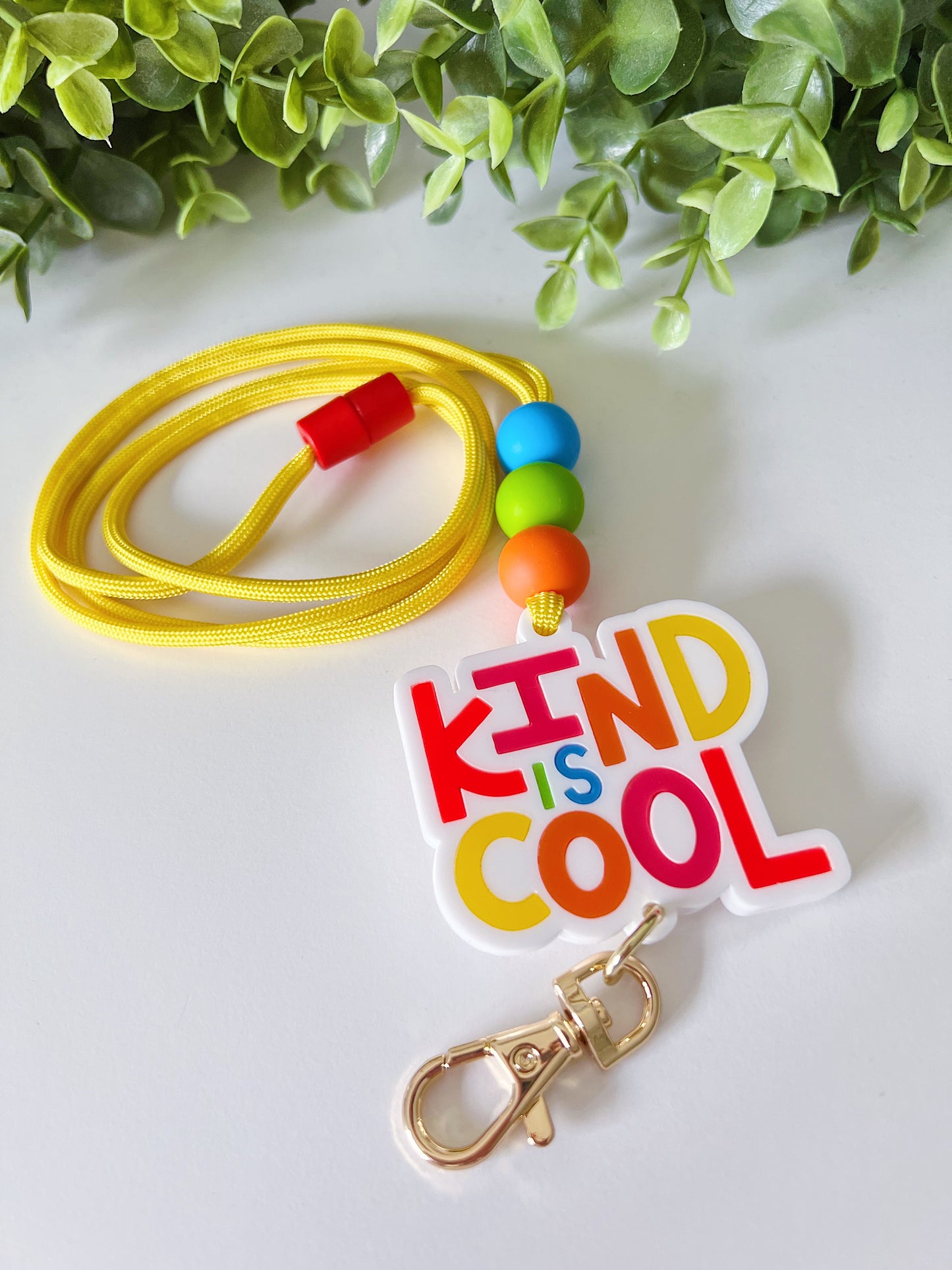 Kind is Cool Lanyard Brights