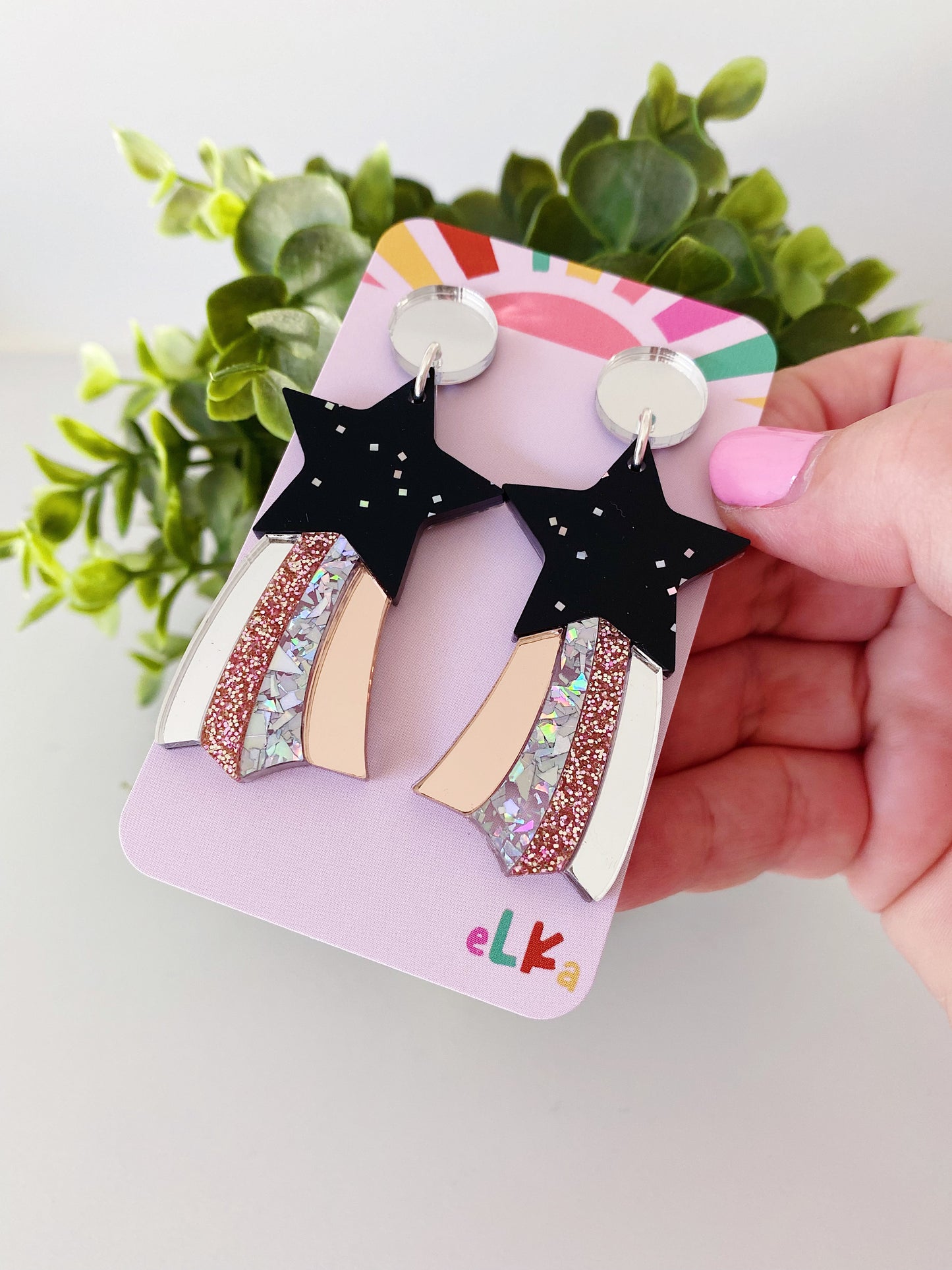 Shooting Star Dangles *NEW COLOURWAY ADDED*