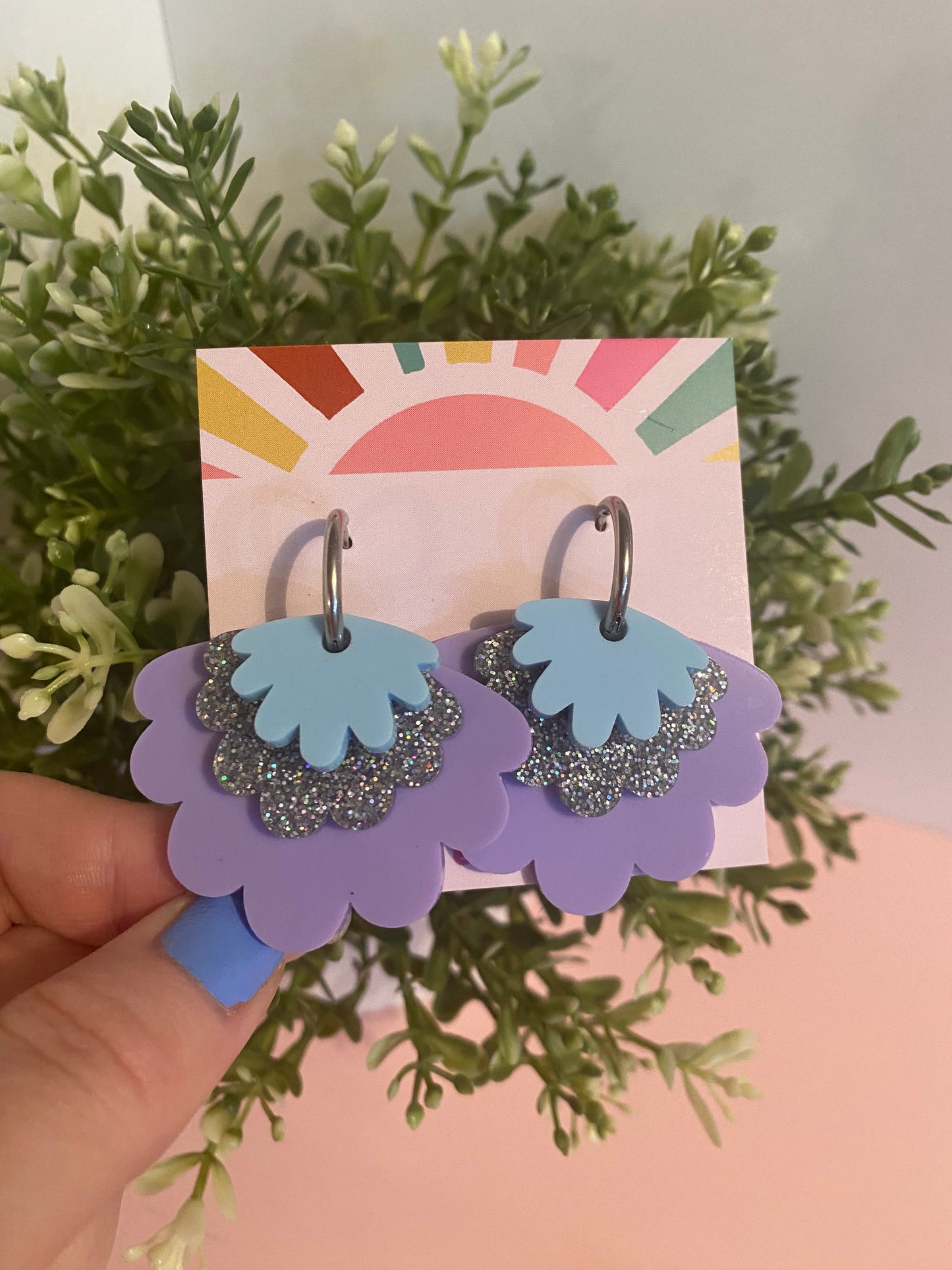 Miranda Shells Hoop Earrings - Mix and Match!!