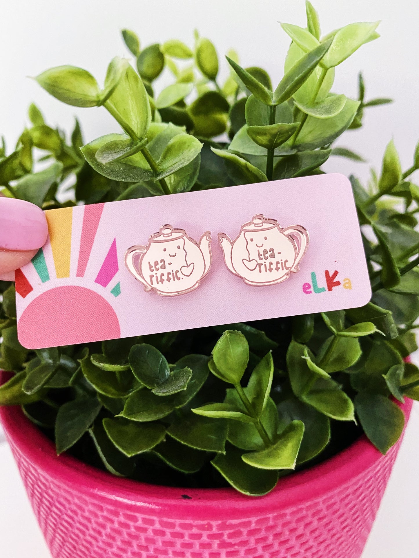 Tea-riffic Teapot Studs