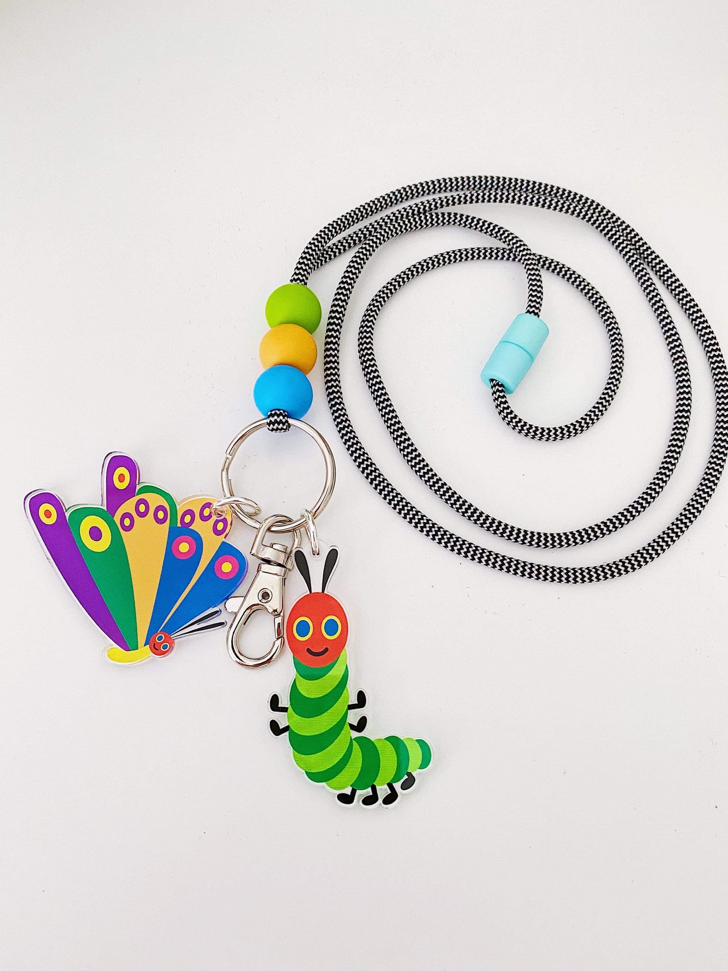 Caterpillar & Butterfly Lanyard - PRE-ORDER