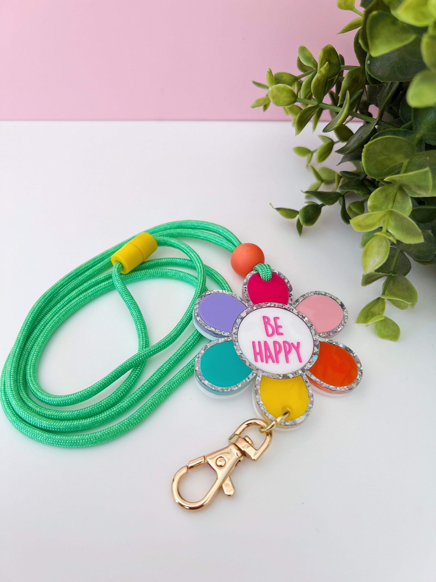 Be Happy Lanyard - *PRE-ORDER