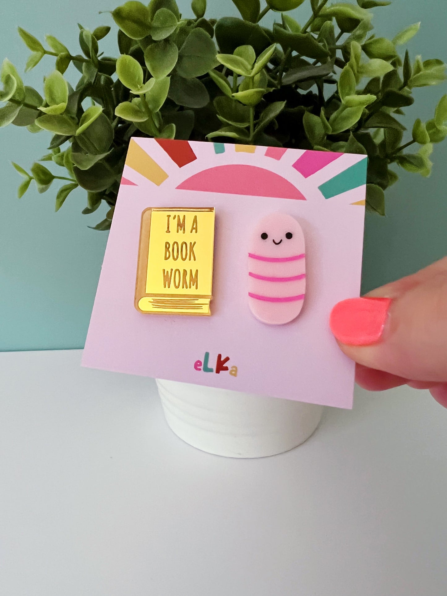 Bookworm Mega Studs