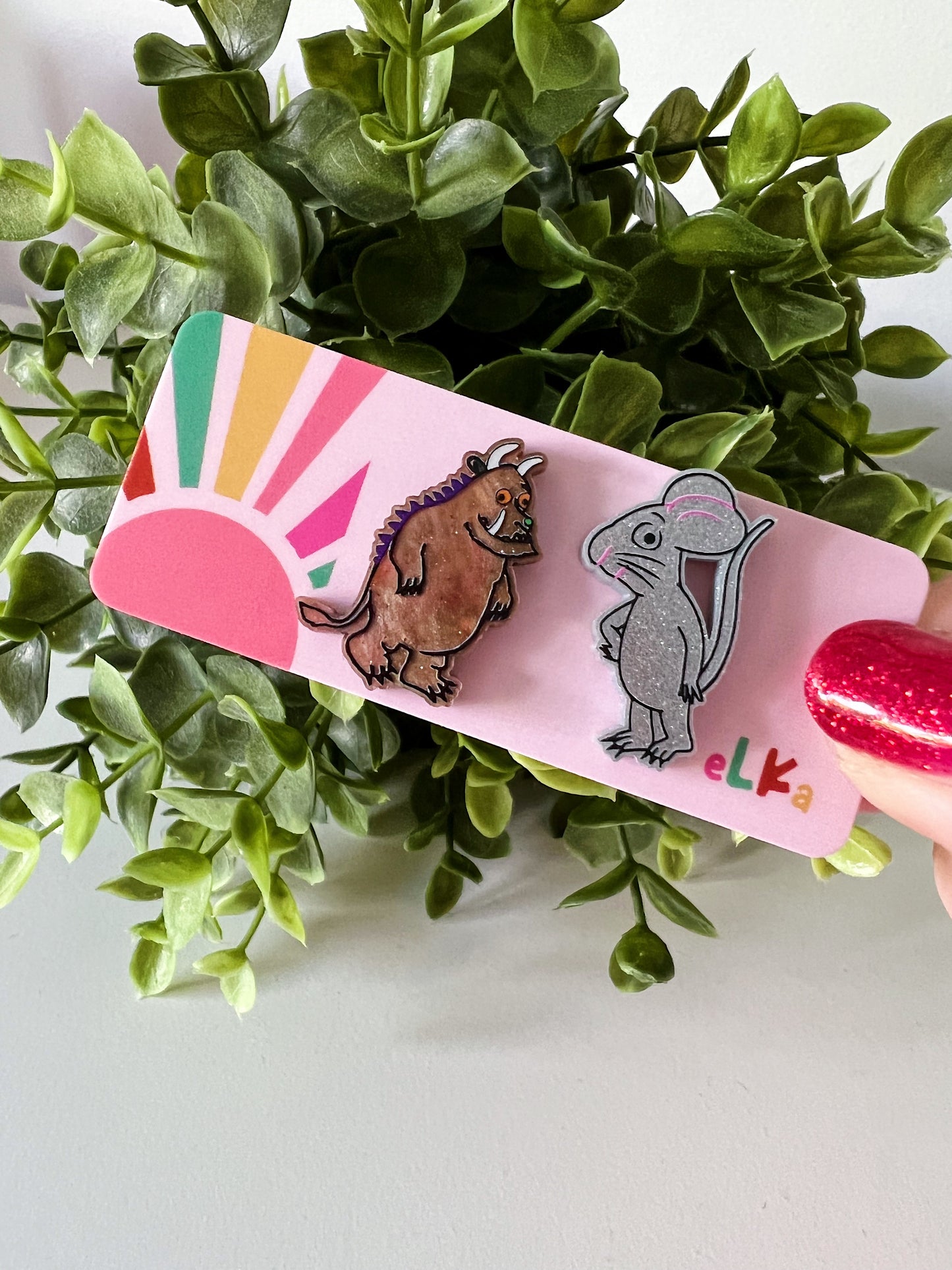 Gruffalo & Mouse Mini Studs