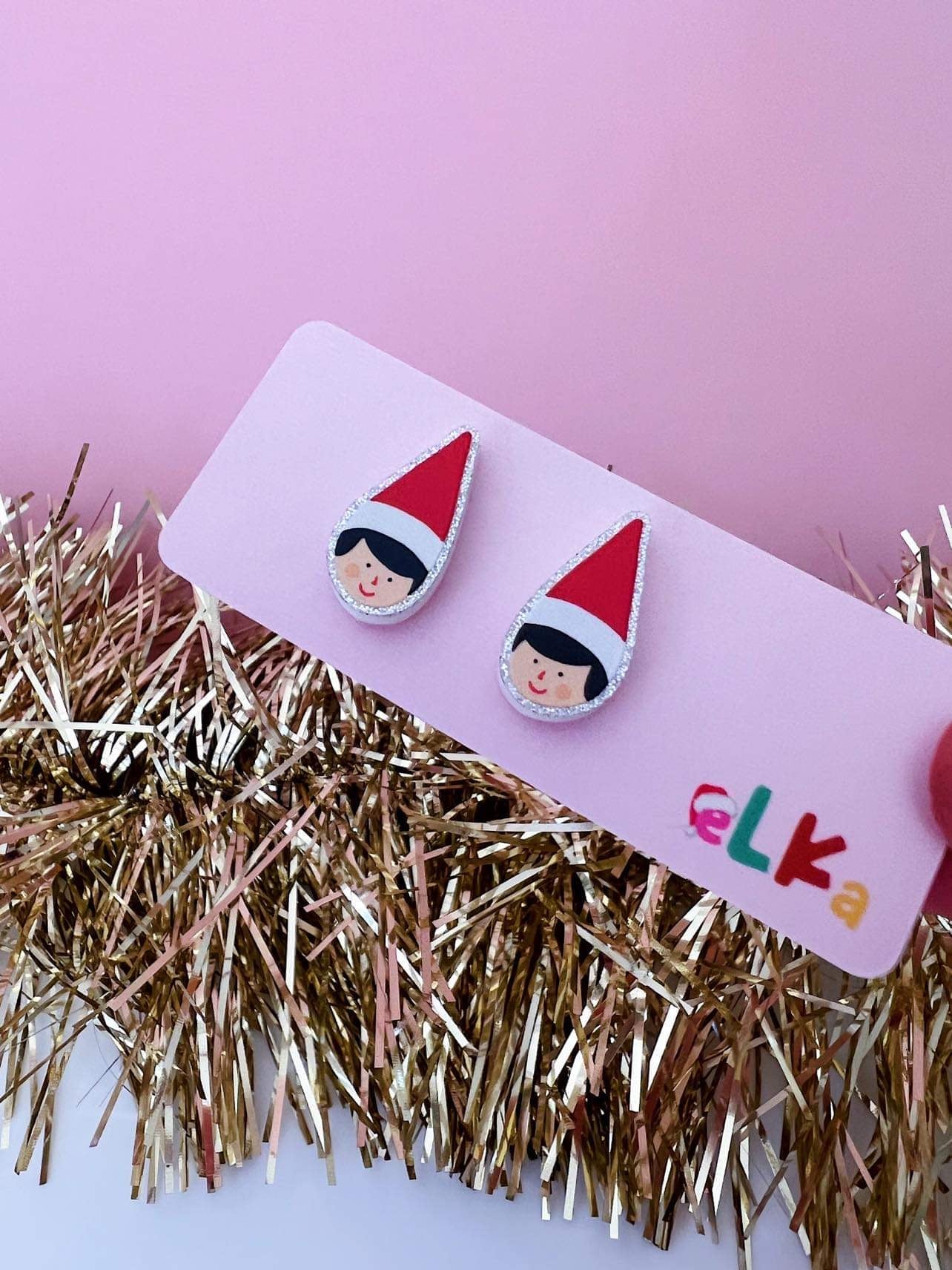 Twinkle the Elf Mini Studs