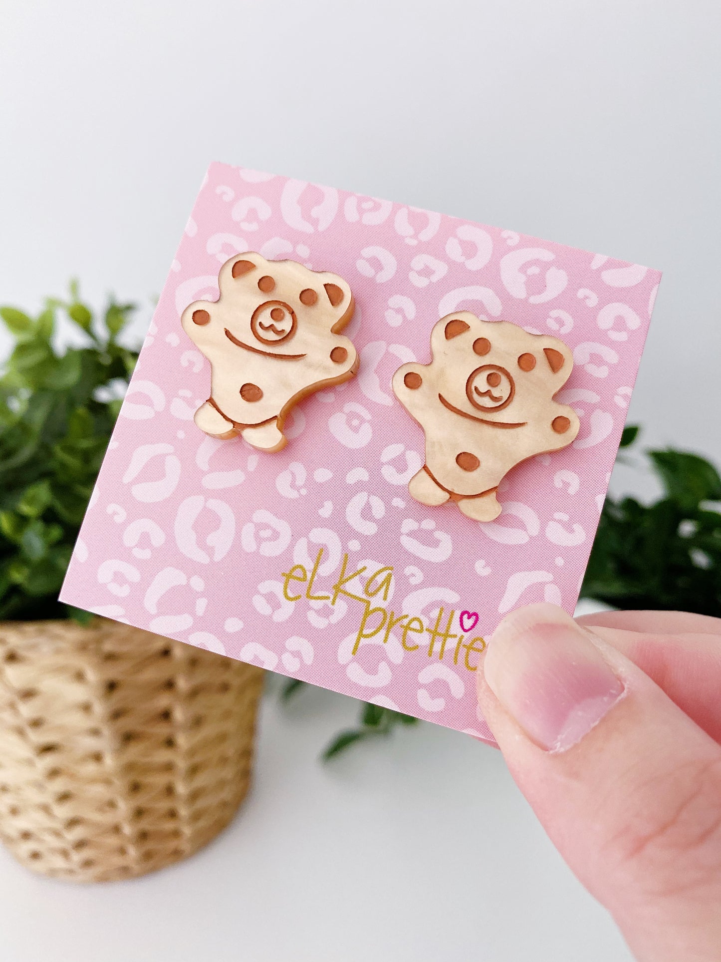 Not So Tiny Teddy Studs
