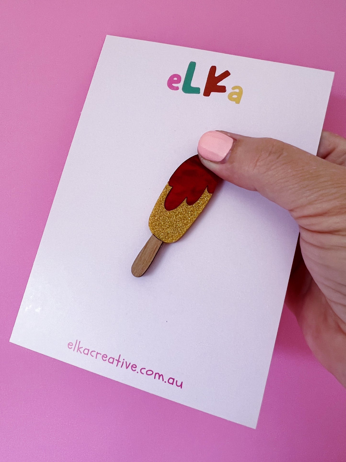 Dagwood Dog Brooch *PREORDER*