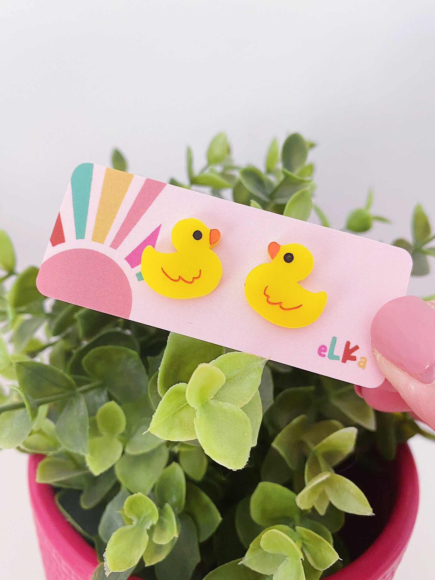 Rubber Duckie Studs