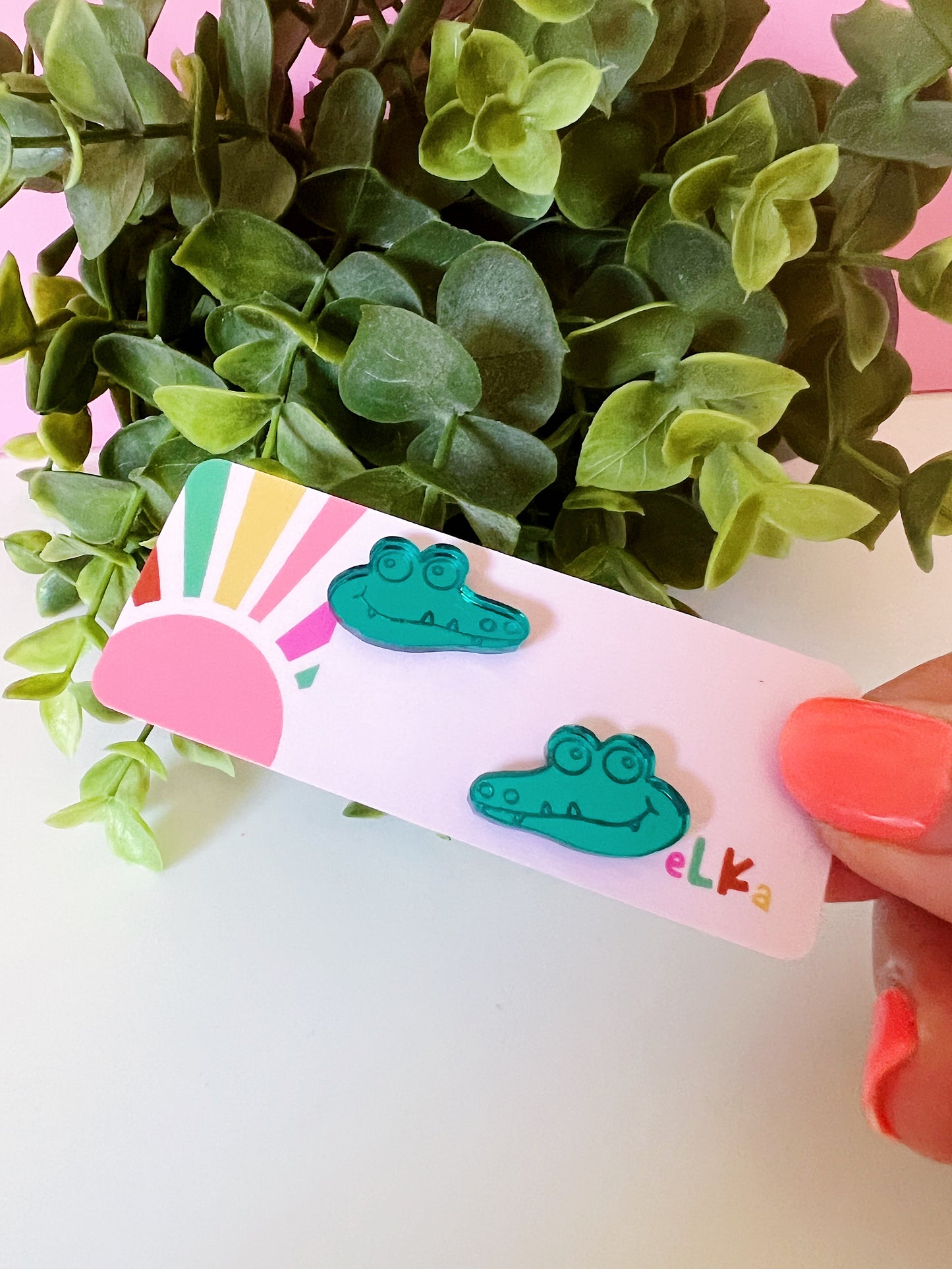 Swampy the Croc Studs