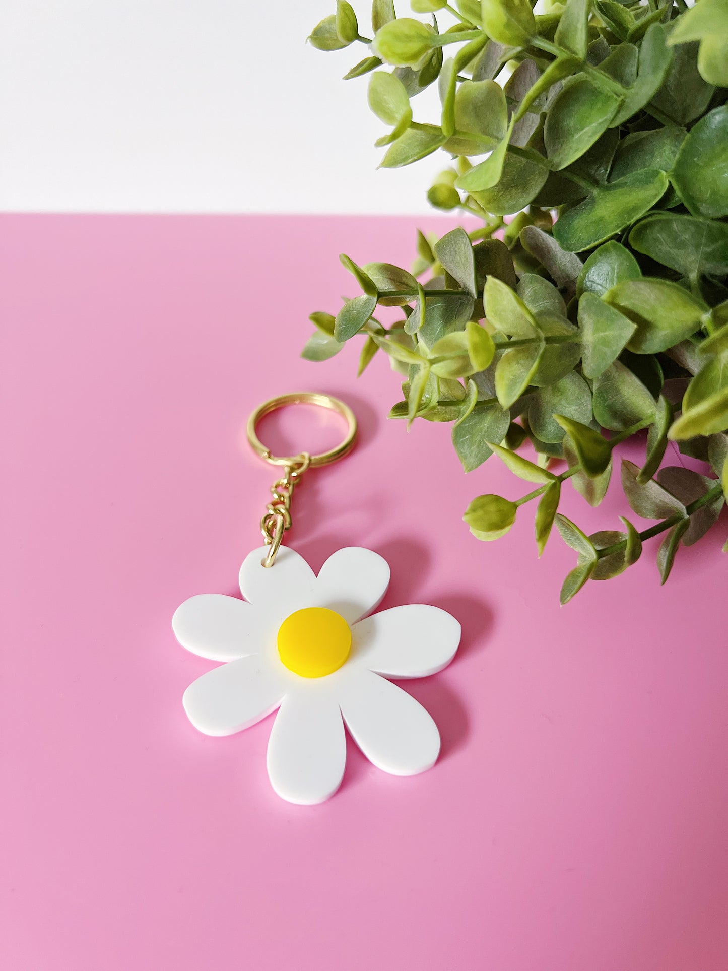 Daisy Keyring