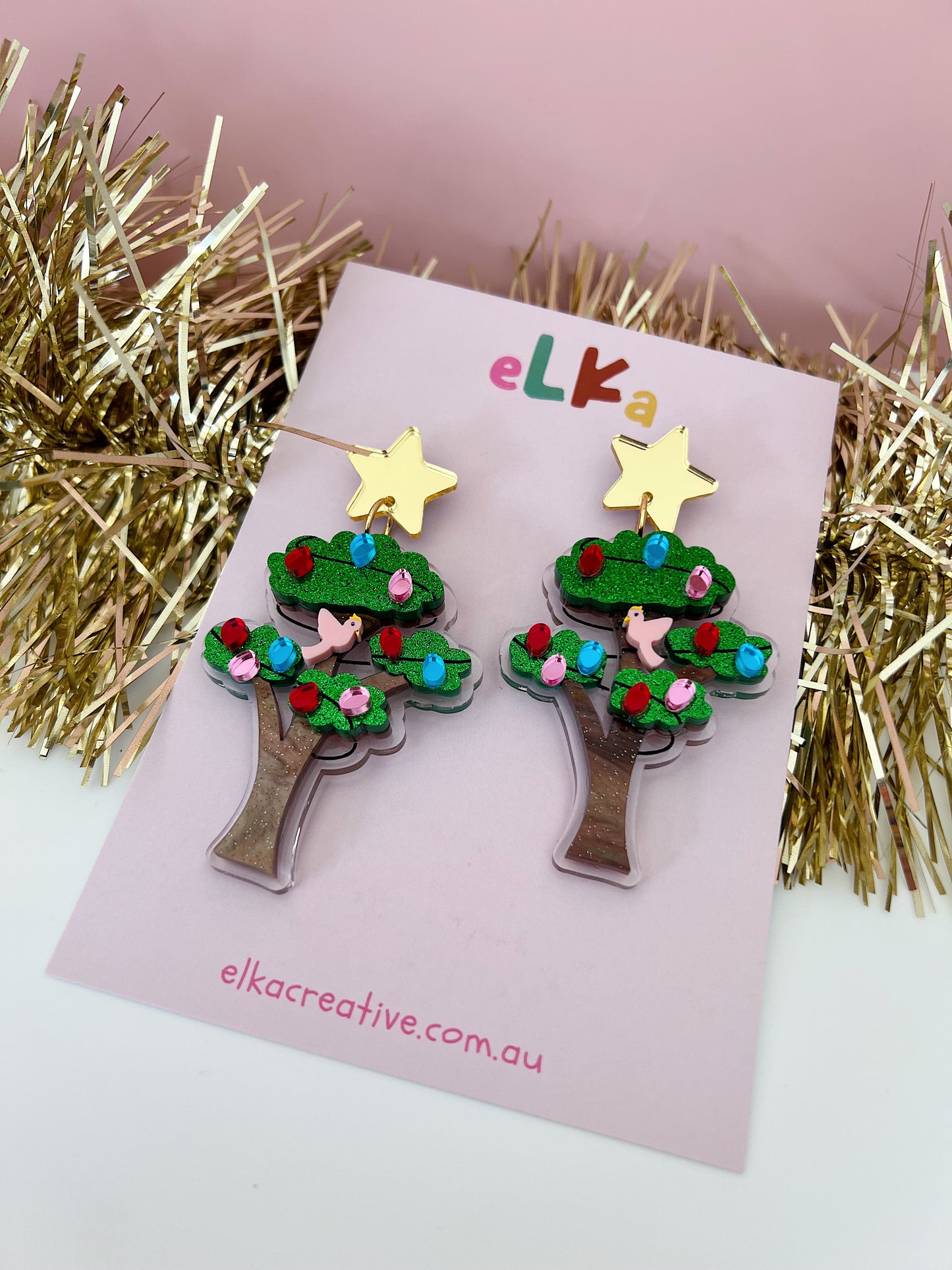 Christmas Gum Tree Dangles